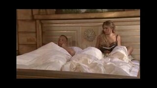 Szőke német nagyon rossz, hogy nem pazarolja az időt, baszik a két